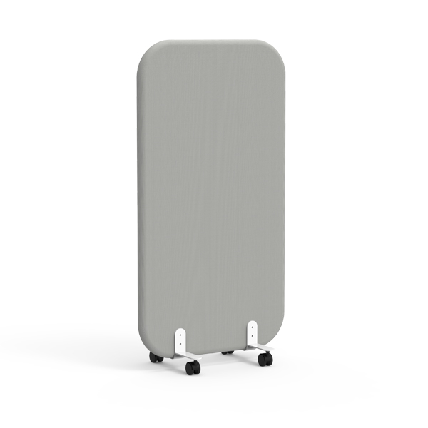 Painel MUTE fixo com propriedades acústicas com interior em espuma, revestido com semi-pele ou tecido.