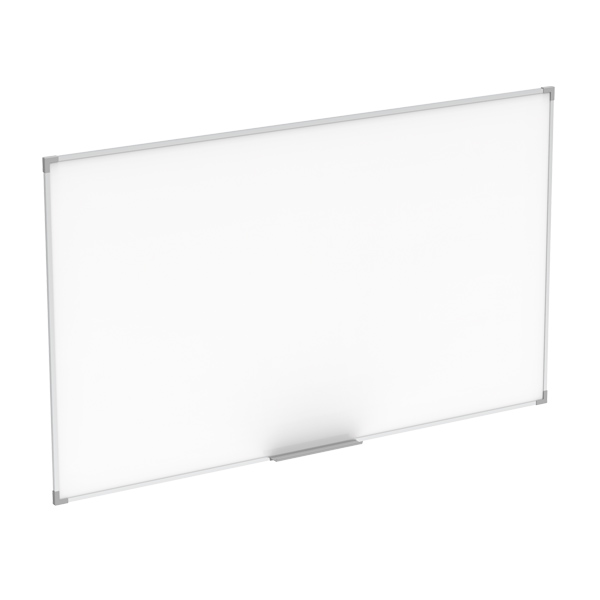 Superficie de la tabla fija en placa de porcelana blanca.
