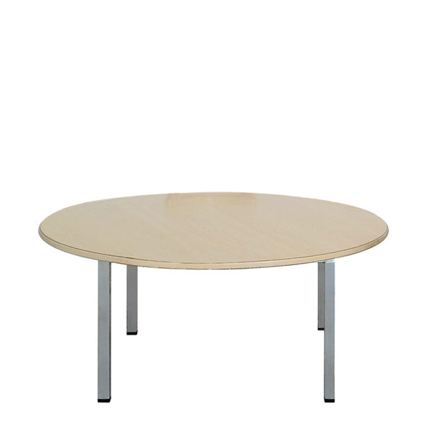 Mesa circular RETA madeira elegante