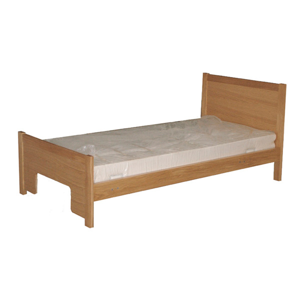Cama individual articulada elétrica madeira