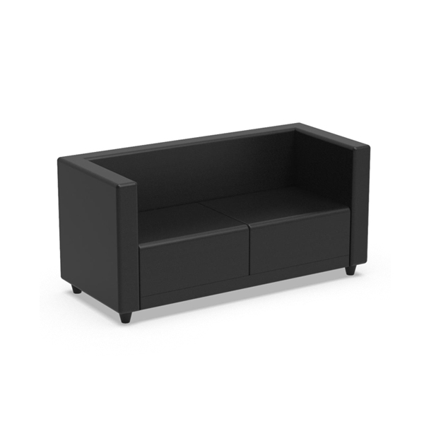 Sofá Duplo QB.2L Preto
