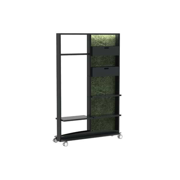 FRAME Partition – Coat Rack and PET