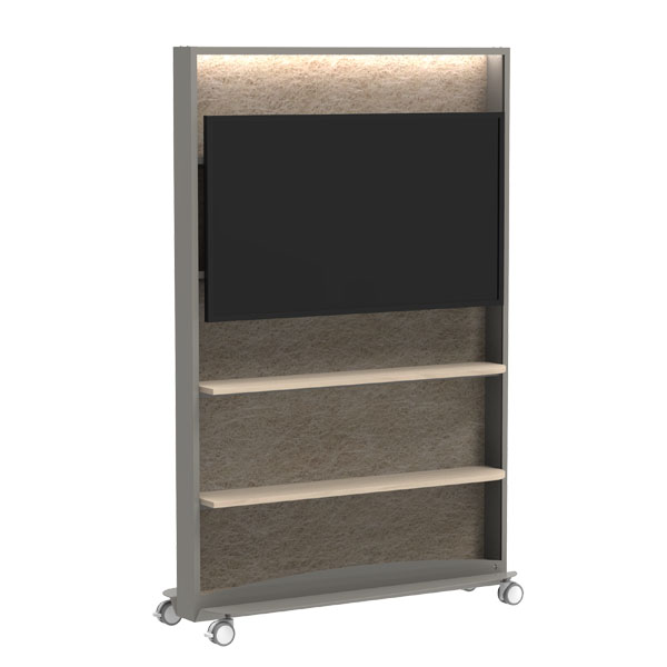 FRAME Partition – Monitor and Shelves