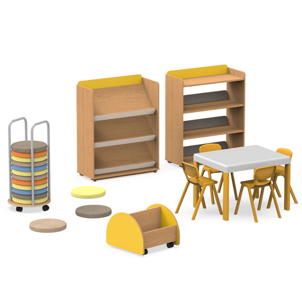Dollhouse - Library Set