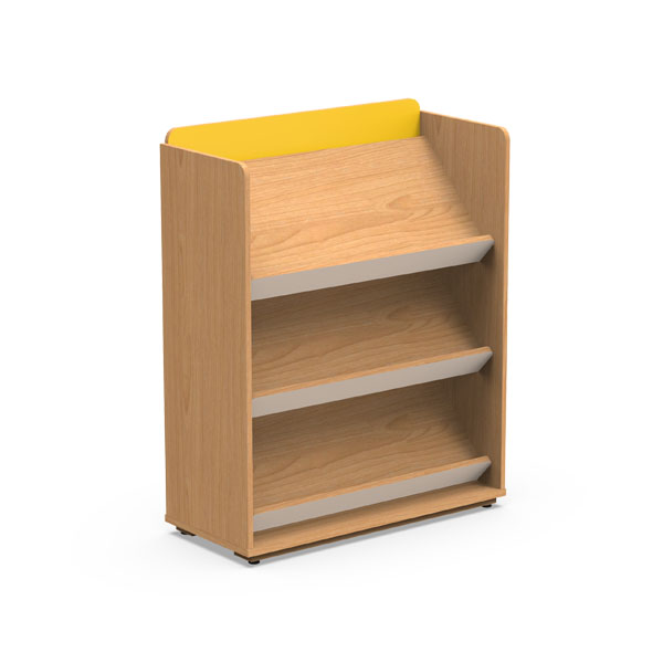 Dollhouse - Bookcase w/ Slanted Shelves