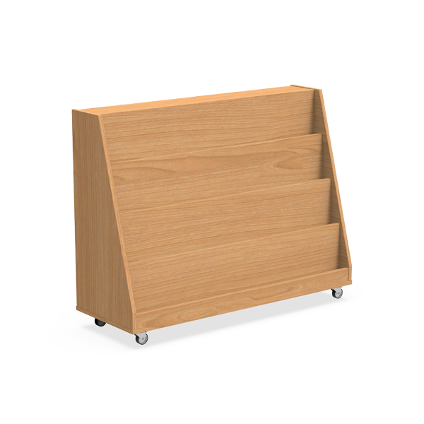 Mobile Book Display Stand