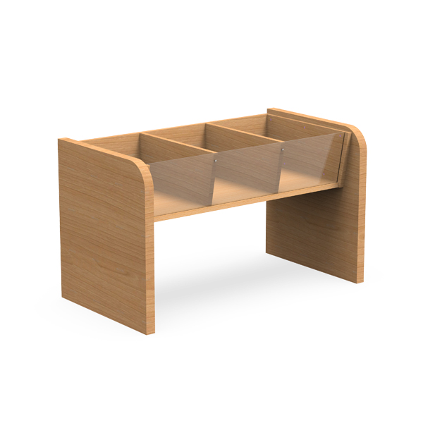 Low Book Display Stand