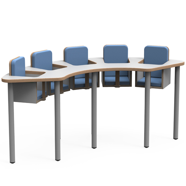 Half-Moon Baby Feeding Table